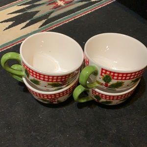 Set of 4 Hot Soup Cups